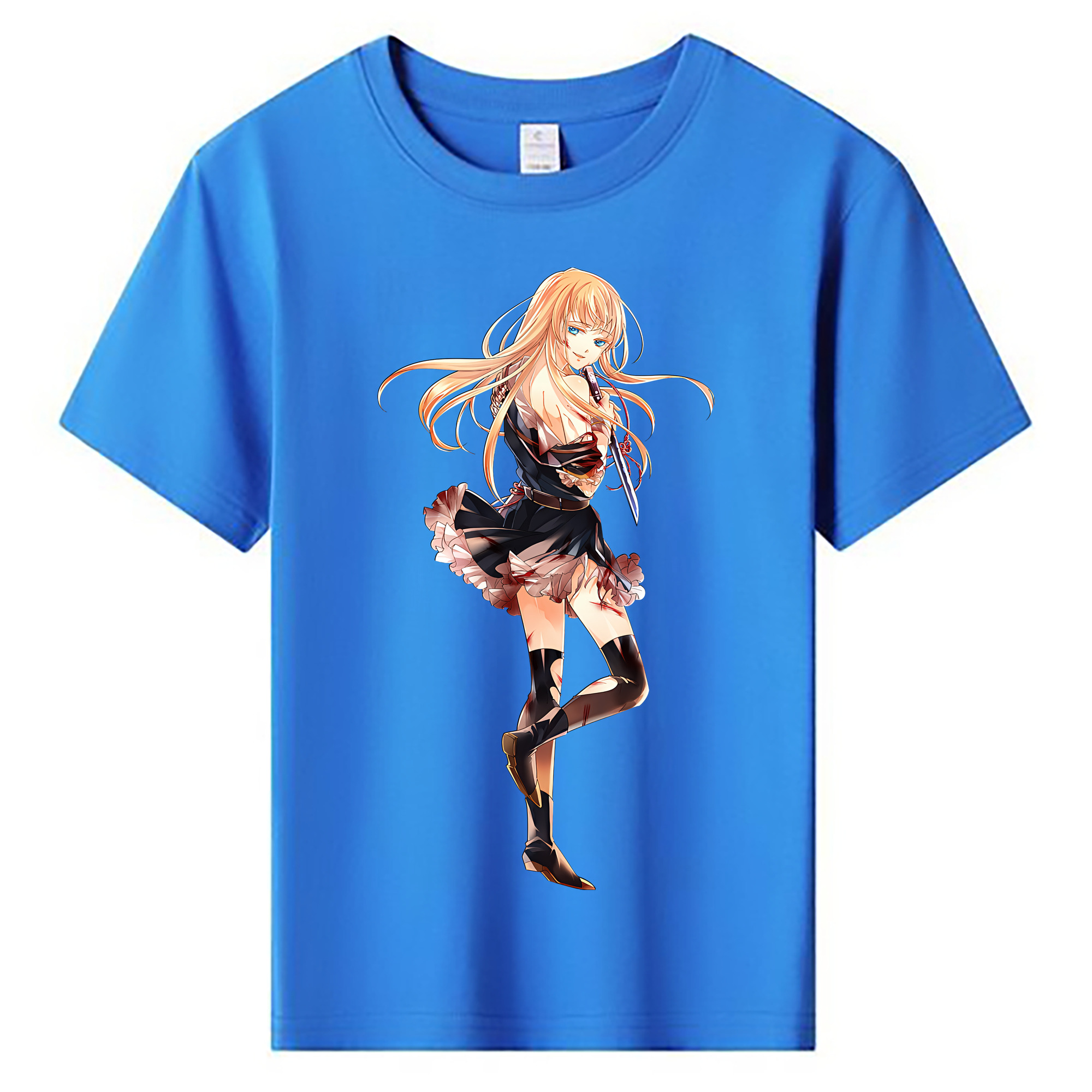 （画像用） 刀剣乱舞 Touken Ranbu 綿100％キッズTシャツ（フロントプリント）